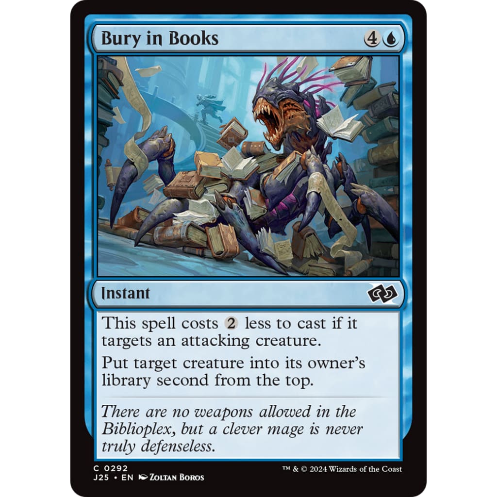 Bury in Books (J25-292) - Single