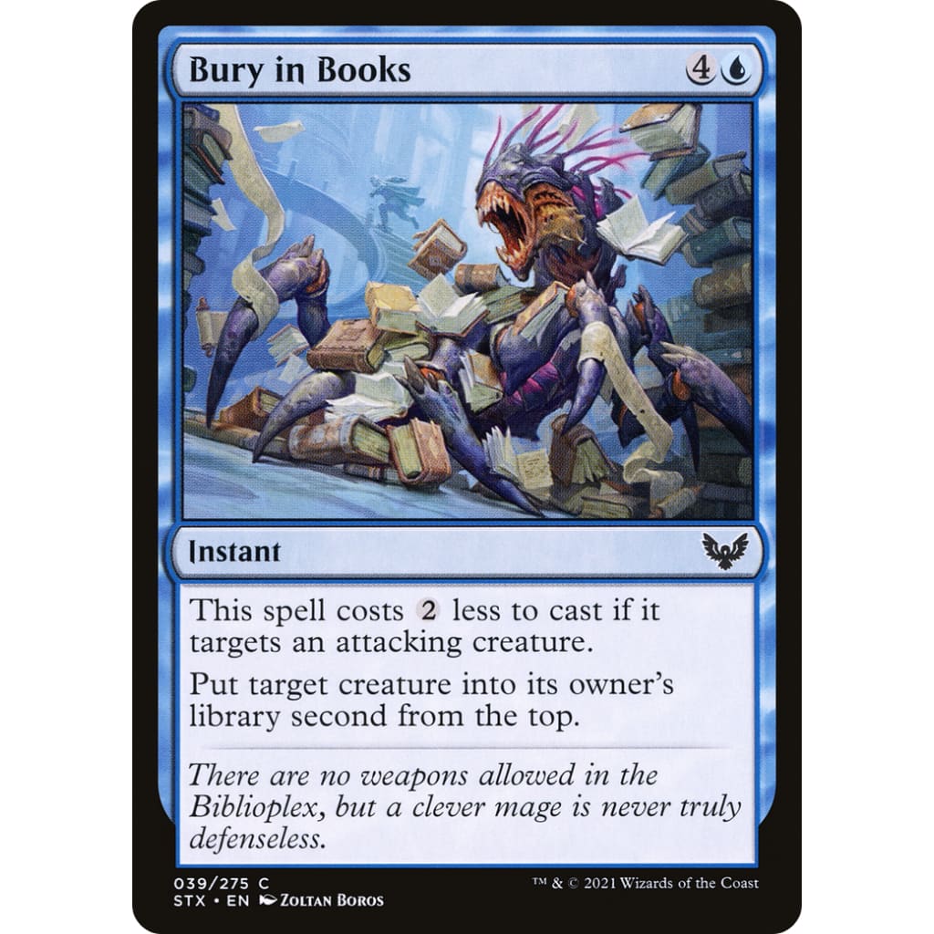 Bury in Books (STX-039) - Single