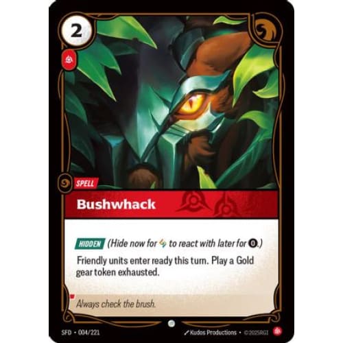 Bushwack (004/221) - Spiritforged - Single
