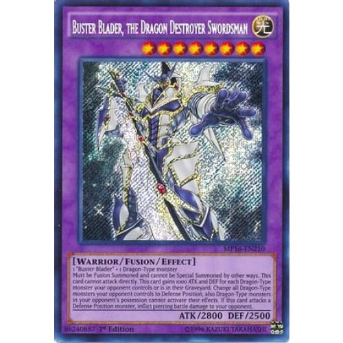 Buster Blader the Dragon Destroyer Swordsman (MP16-EN210)