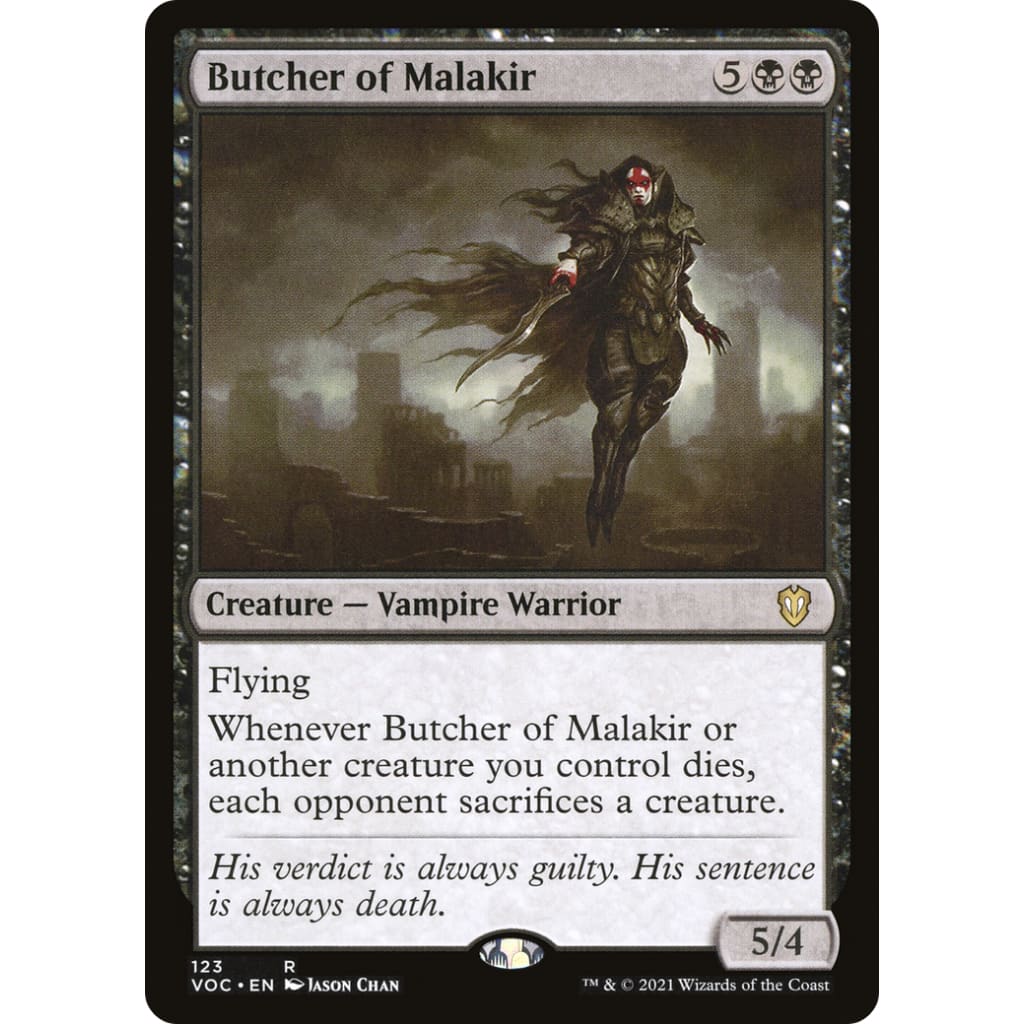 Butcher of Malakir (VOC-123) - Single