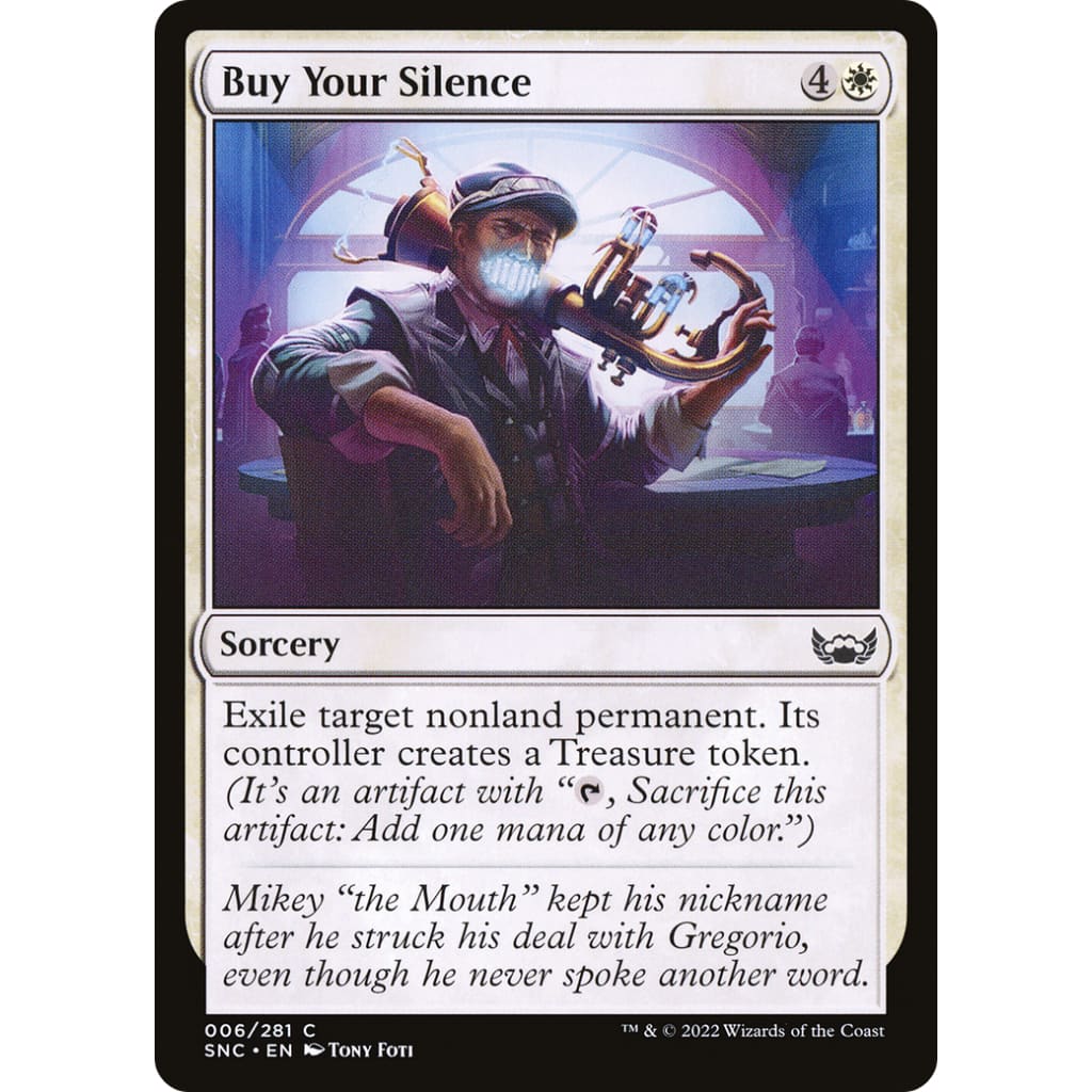 Buy Your Silence (SNC-006) Foil - Single
