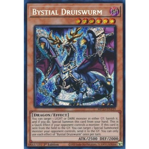 Bystial Druiswurm - MP23-EN159 Prismatic Secret Rare 1st