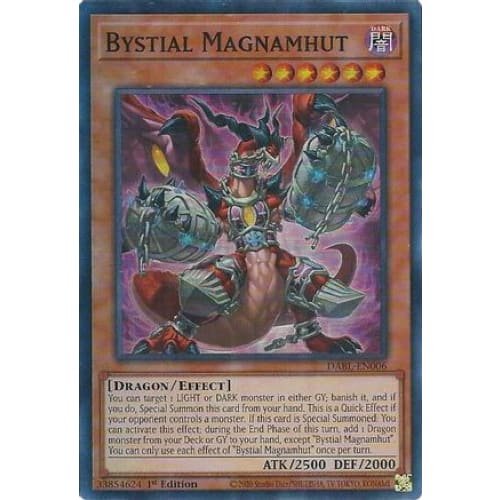Bystial Magnamhut (DABL-EN006) Super Rare 1st Edition