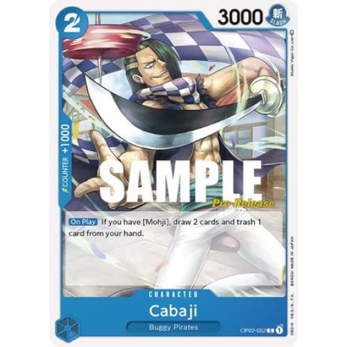 Cabaji OP02-052 C Paramount War Pre-Release Cards - Single