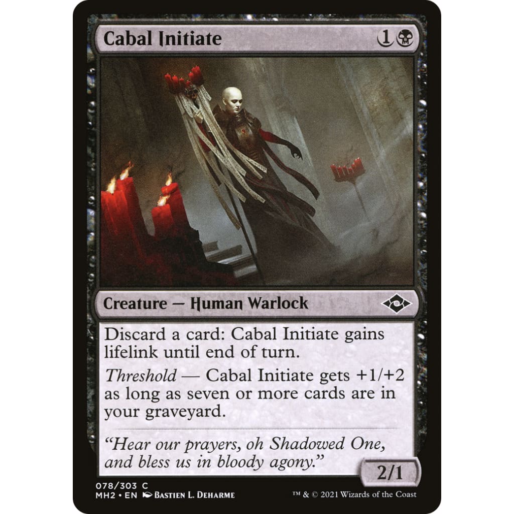 Cabal Initiate (MH2-078) Foil - Single