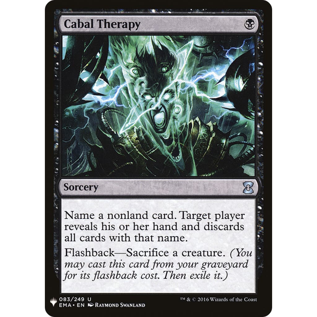 Cabal Therapy (PLST-EMA-83) - Single