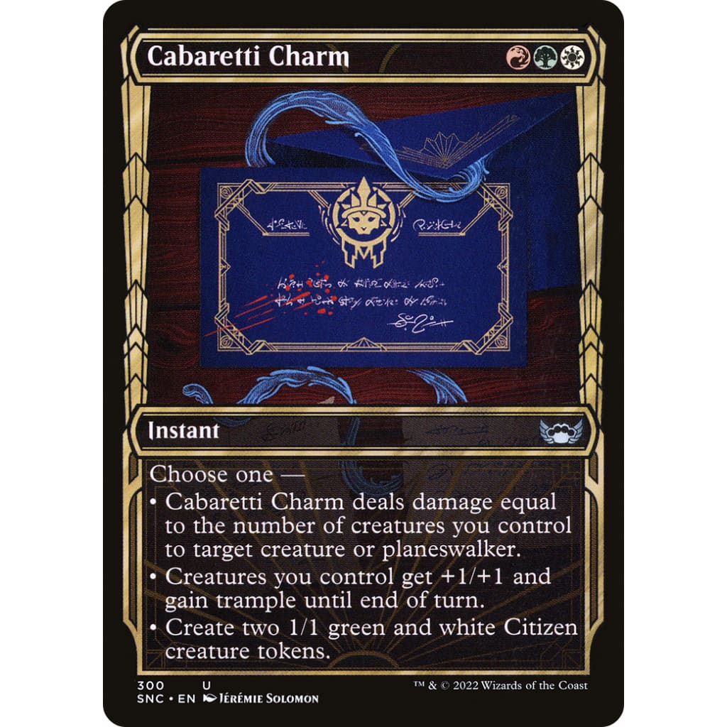 Cabaretti Charm (SNC-300): (Showcase) Foil - Single