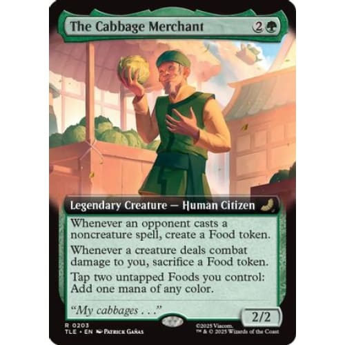 The Cabbage Merchant (Extended Art) (TLE-203) Foil - Single