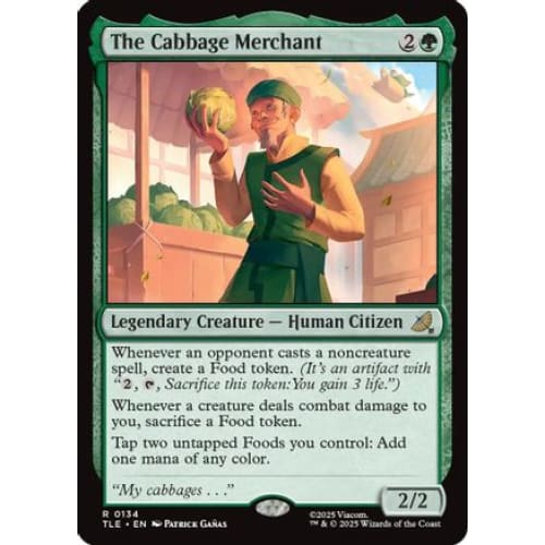 The Cabbage Merchant (TLE-134) - Single