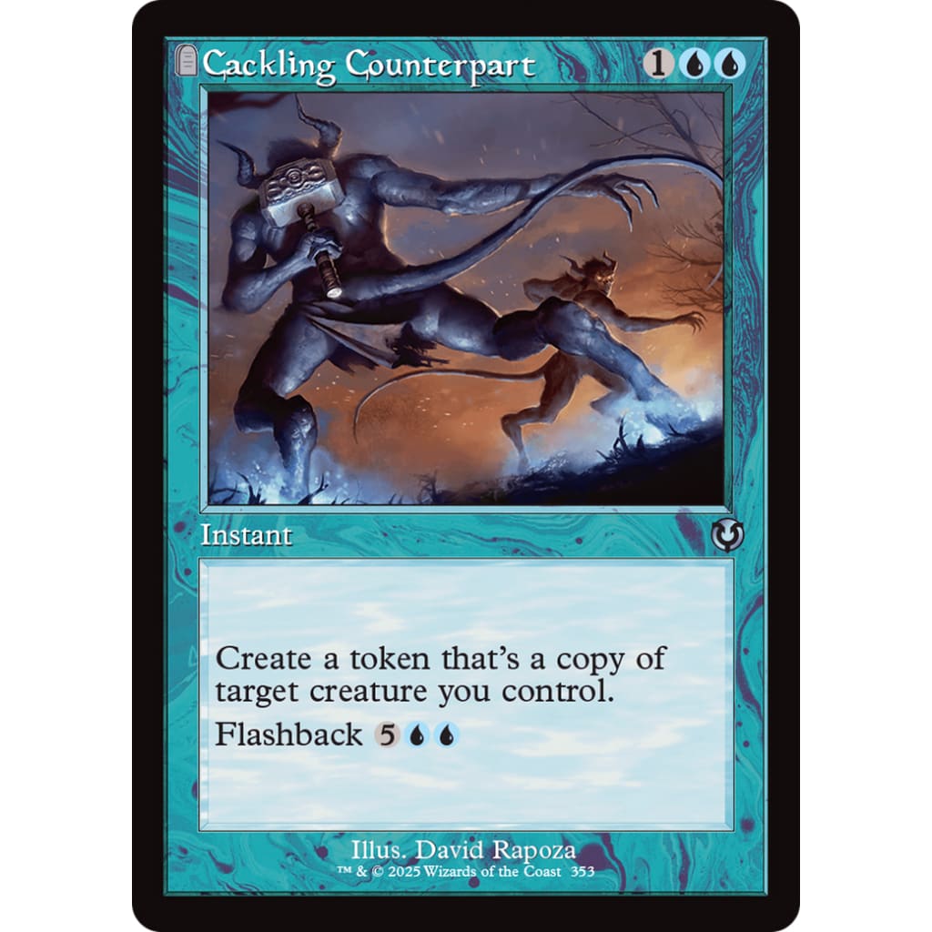 Cackling Counterpart (Retro Frame) (INR-353) - Single