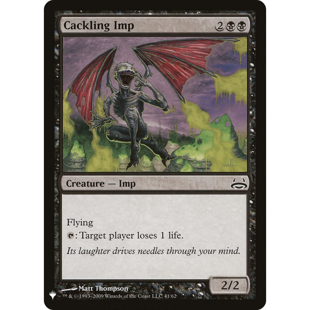 Cackling Imp (PLST-DDC-41) - Single