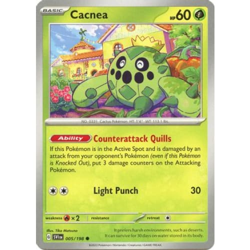 Cacnea - 005/198 (5) Reverse Holofoil Common - Single