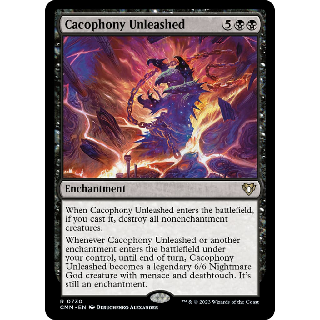 Cacophony Unleashed (CMM-730) - Single