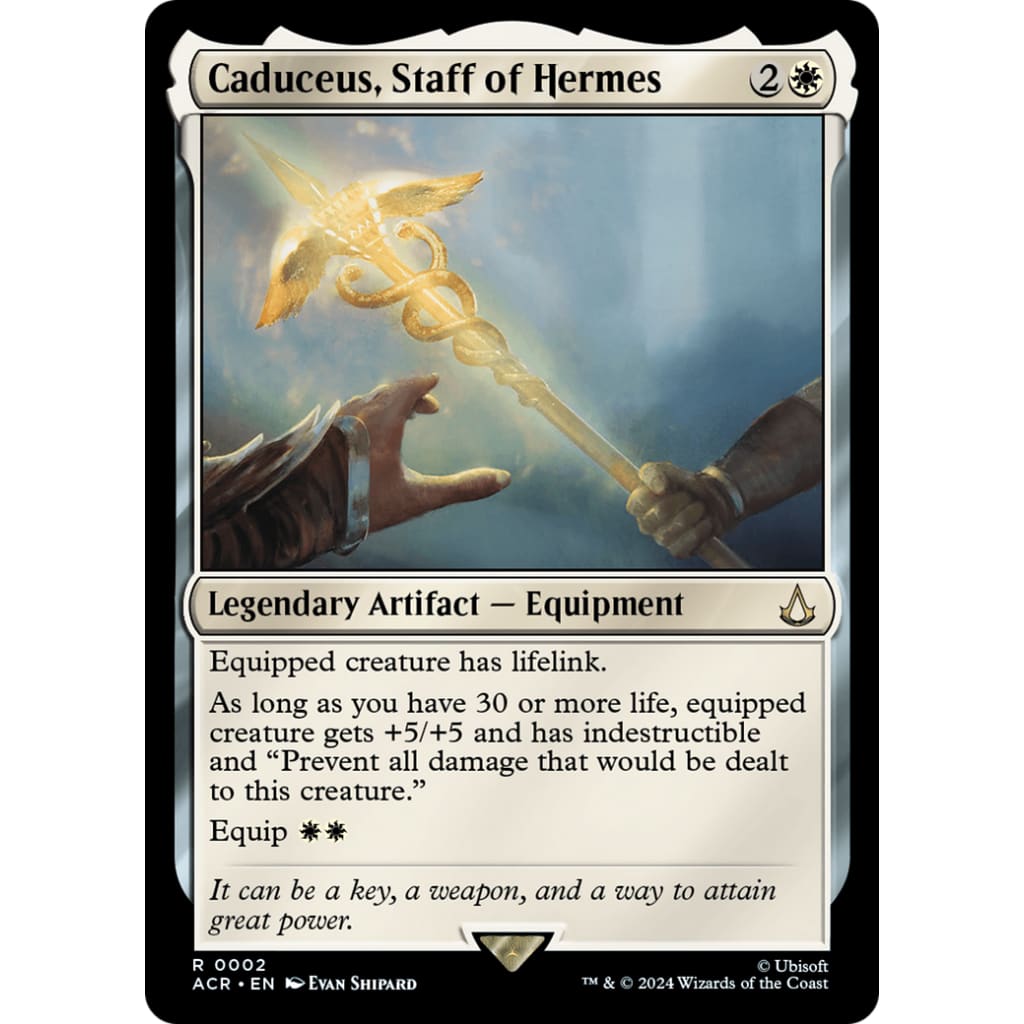 Caduceus Staff of Hermes (ACR-002) Foil - Single