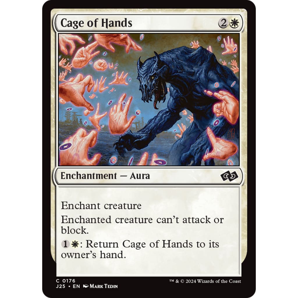 Cage of Hands (J25-176) - Single