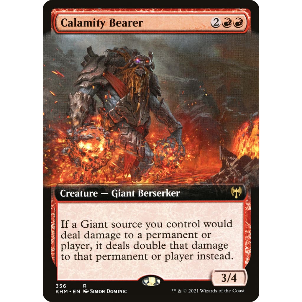 Calamity Bearer (KHM-356): (Extended Art) Foil - Single
