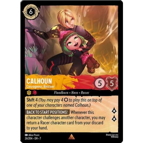 Calhoun - Courageous Rescuer (26/204) - Archazias Island