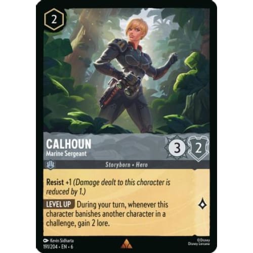 Calhoun - Marine Sergeant (191/204) - Azurite Sea - Single