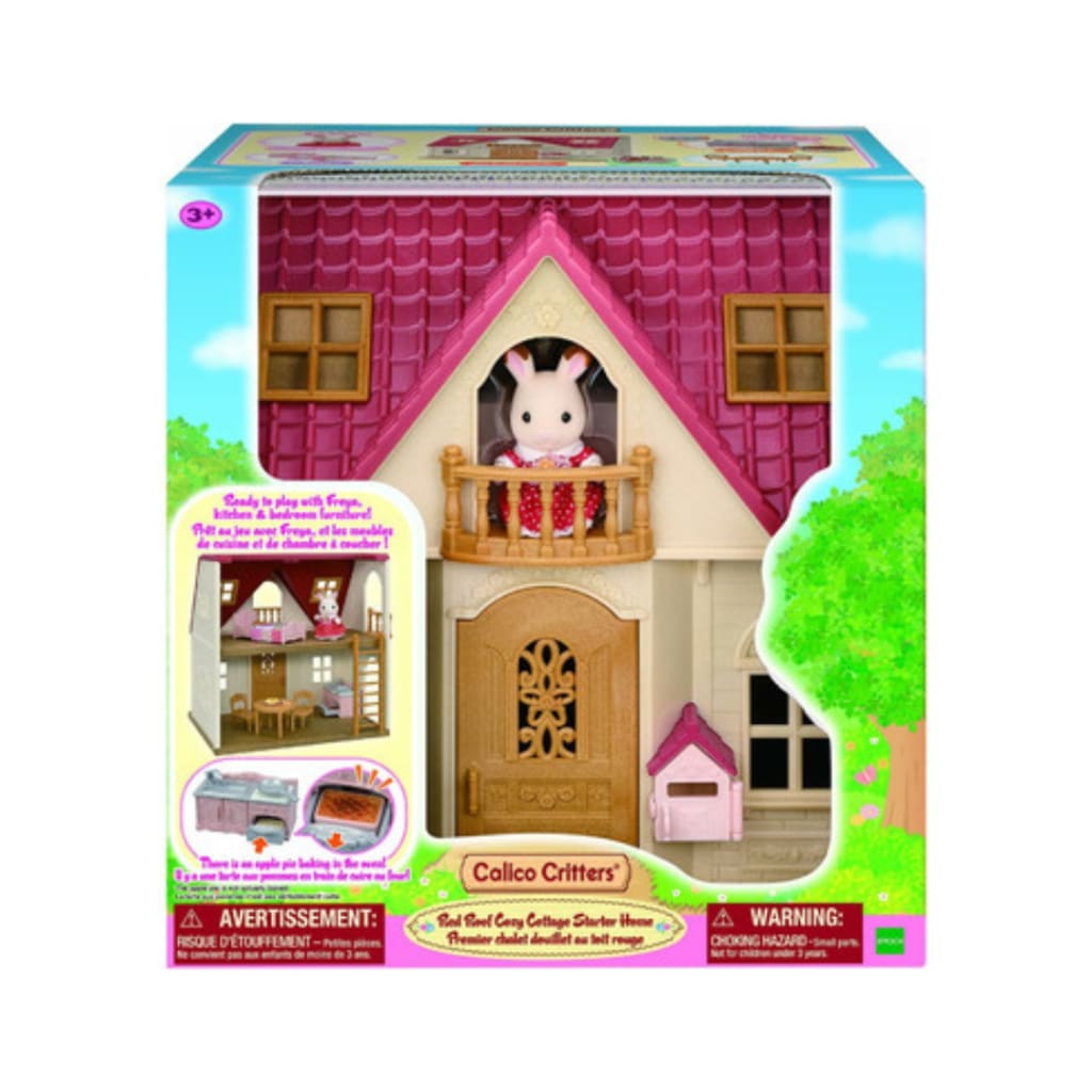 Calico Critters Red Roof Cozy Cottage