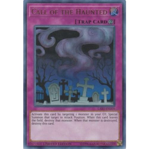 Call of the Haunted (LART-EN009) Ultra Rare Limited - Single