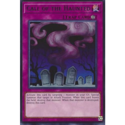 Call of the Haunted - MZMU-EN118 Rare 1st Edition - Single