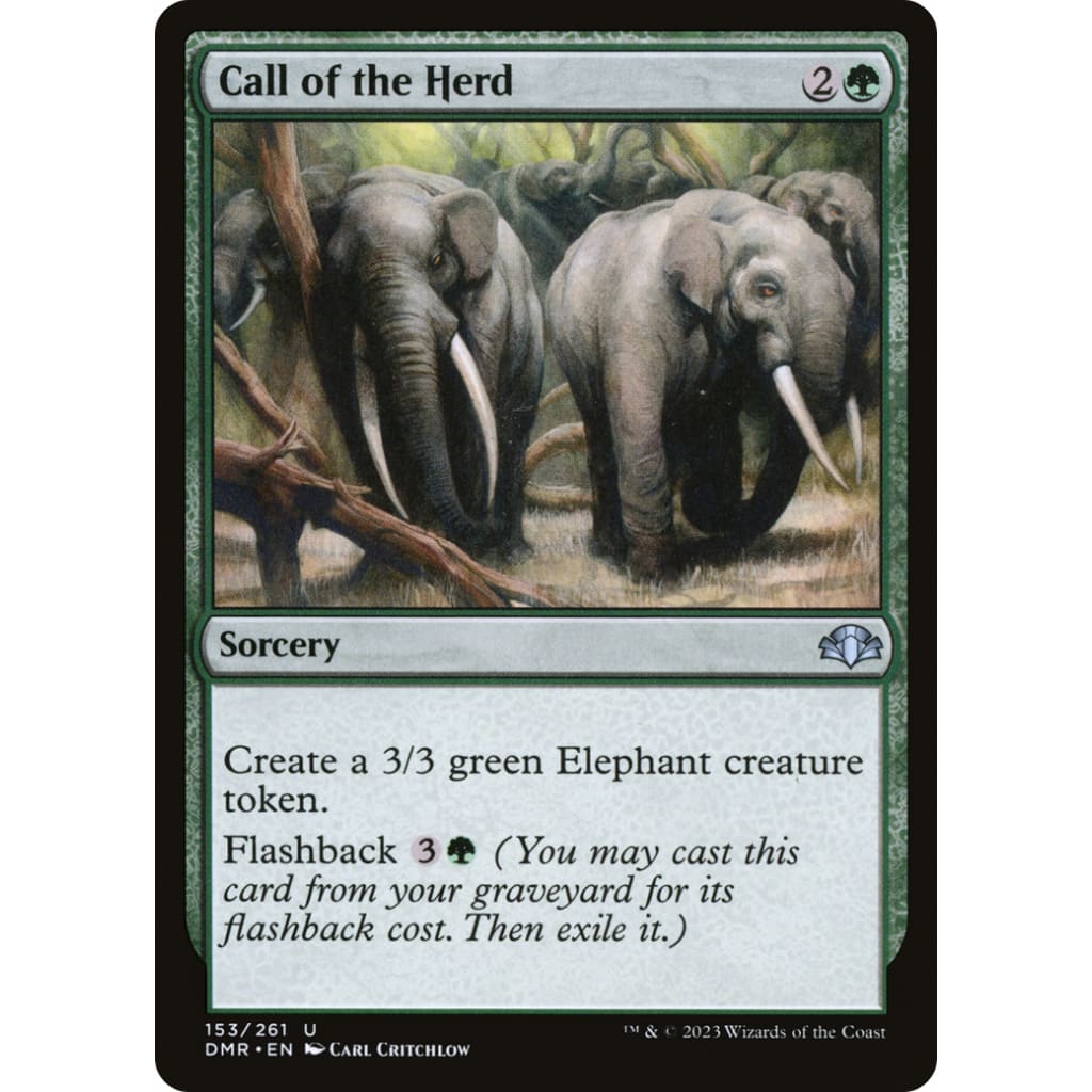 Call of the Herd (DMR-153) - Single