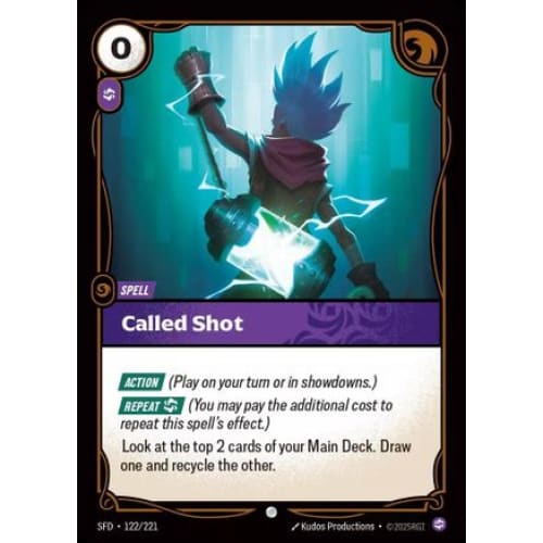 Called Shot (122/221) - Spiritforged - Single