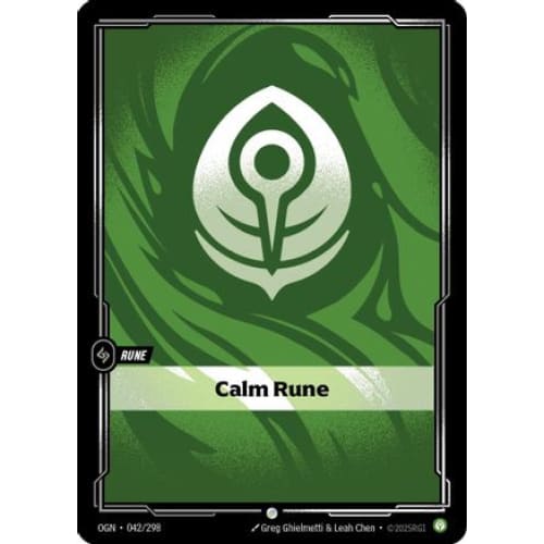 Calm Rune (042/298) - Origins Foil - Single