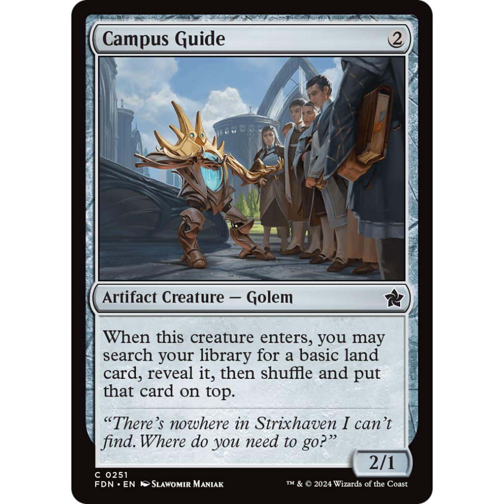 Campus Guide (FDN-251) - Single