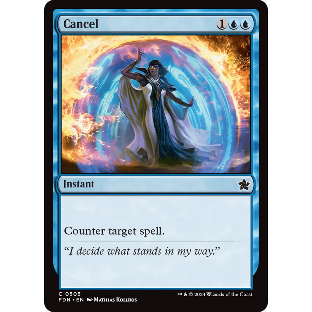 Cancel (FDN-505) - Single