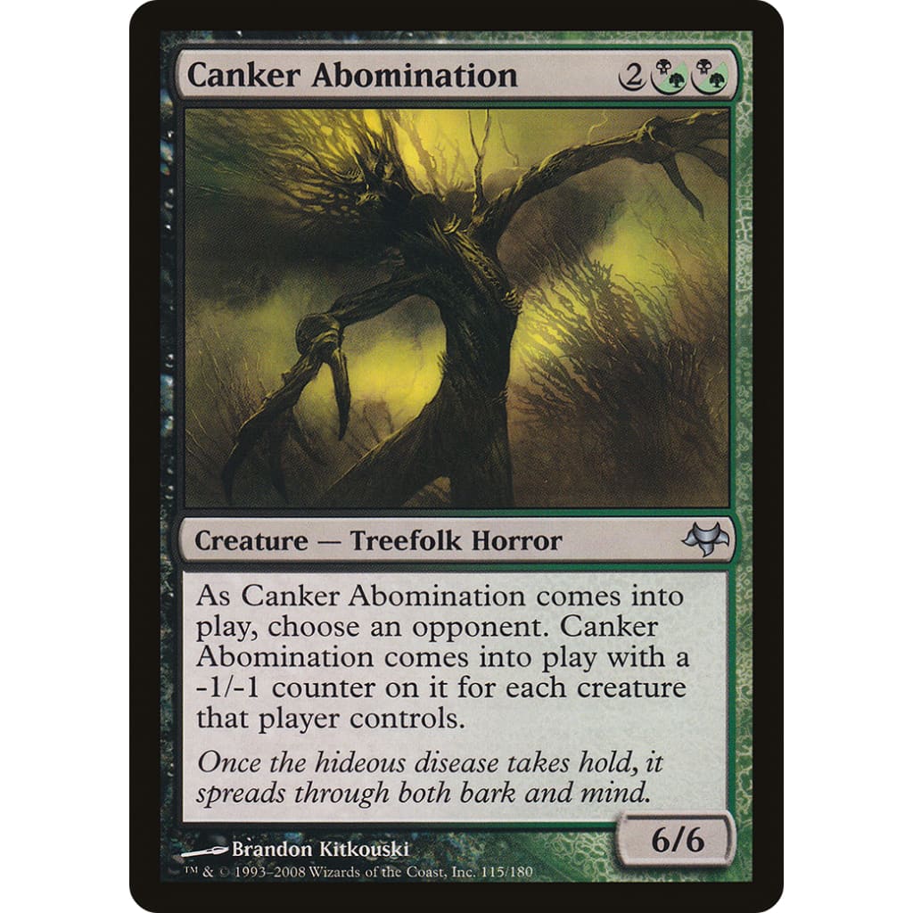 Canker Abomination (EVE-115) Foil - Single