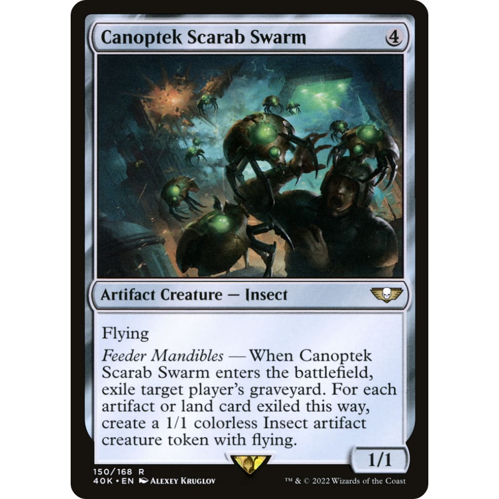 Canoptek Scarab Swarm (40K-150) - Single