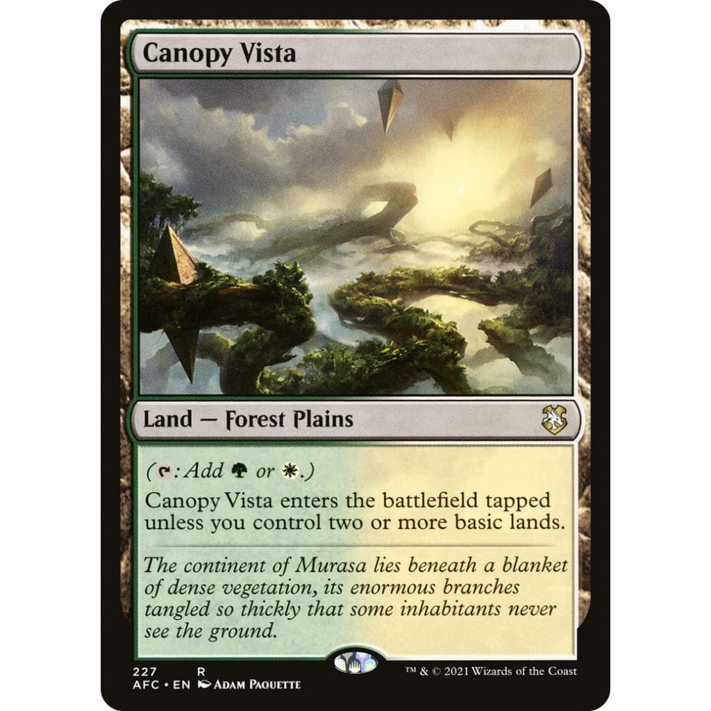 Canopy Vista (AFC-227) - Single