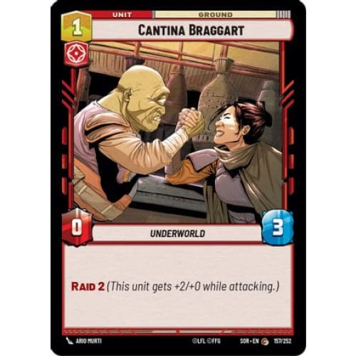 Cantina Braggart (157/252) - Spark of Rebellion Foil