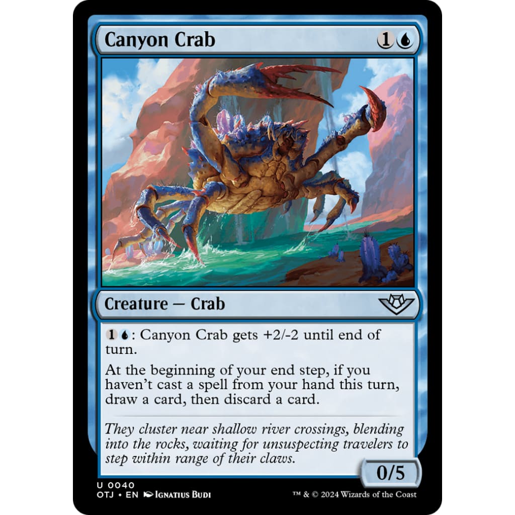 Canyon Crab (OTJ-040) - Single