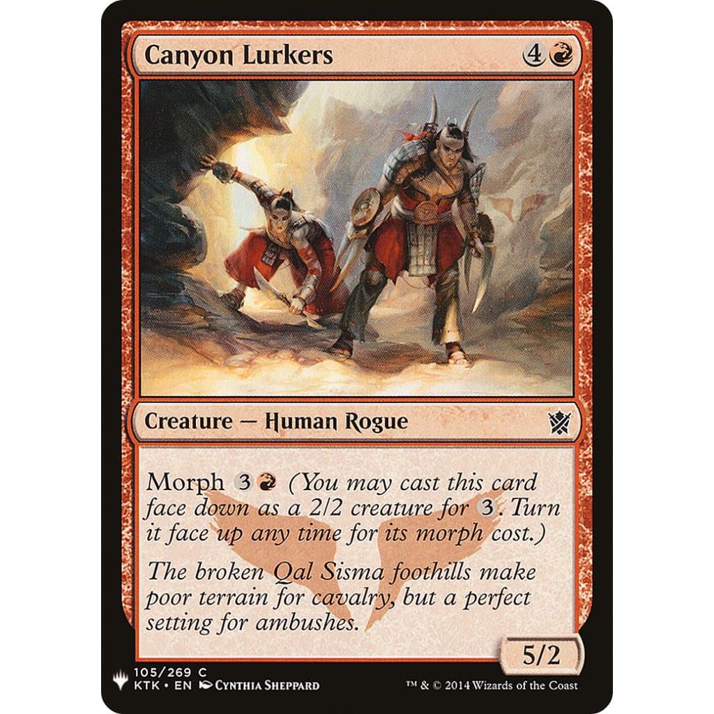 Canyon Lurkers (PLST-KTK-105) - Single