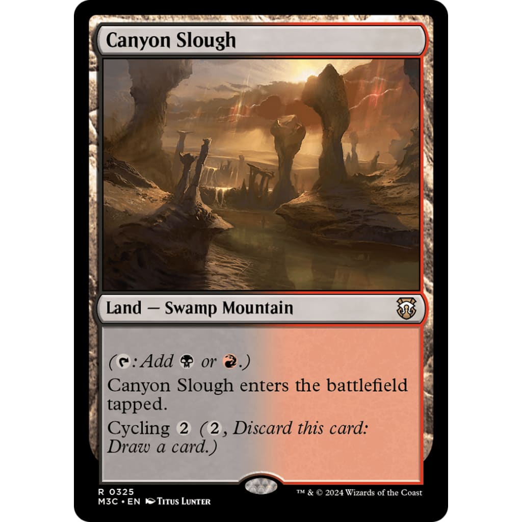 Canyon Slough (M3C-325) Foil - Single