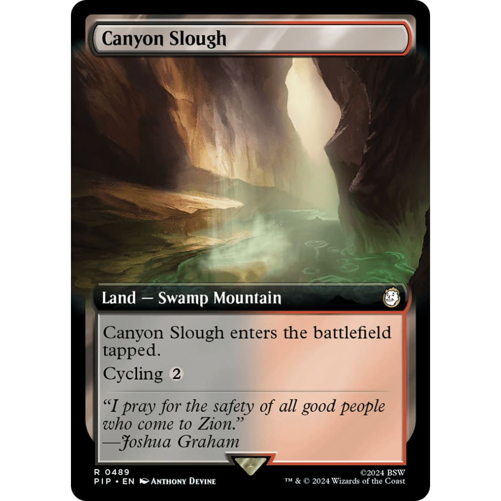 Canyon Slough (PIP-489): (Extended Art) - Single