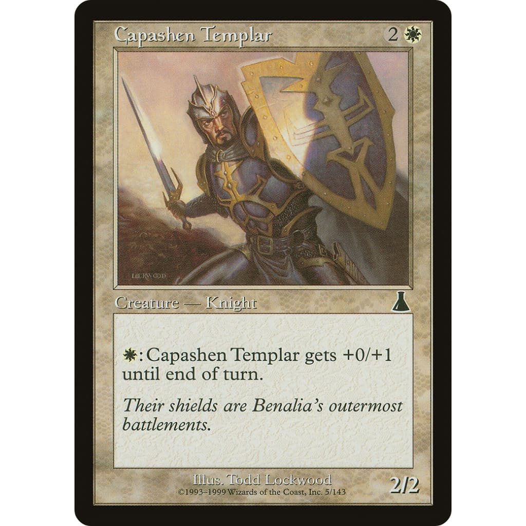 Capashen Templar (UDS-005) - Single