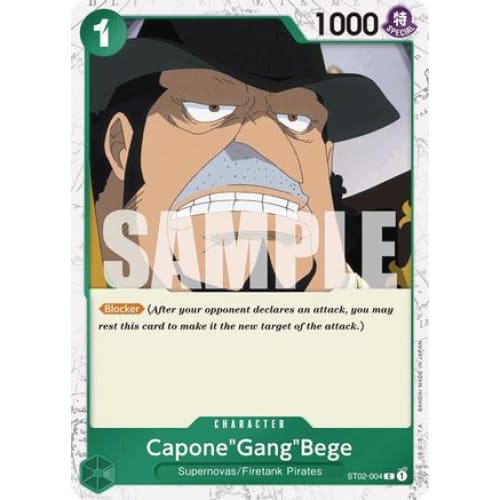 Capone’Gang’Bege (ST02-004) (Jolly Roger Foil) ST02-004 C
