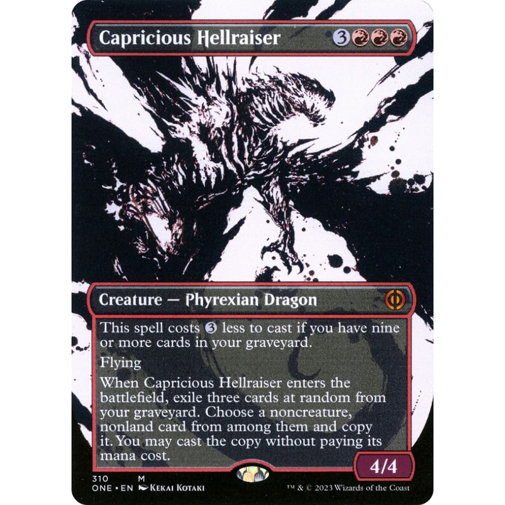 Capricious Hellraiser (ONE-310): (Showcase) (Borderless)