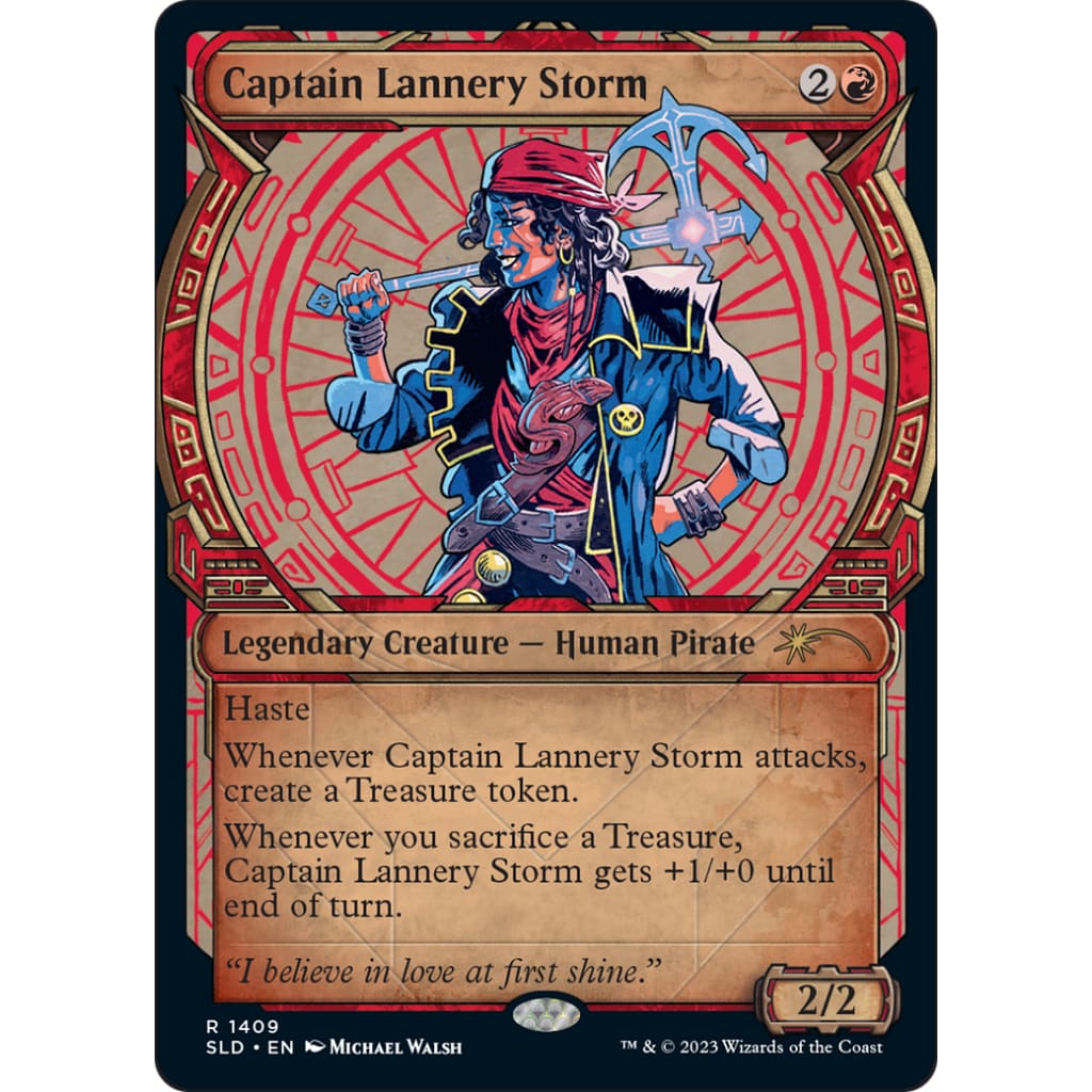Captain Lannery Storm (SLD-1409): (Showcase) - Single