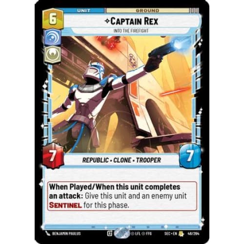 Captain Rex - Into the Firefight (48/264) - Single