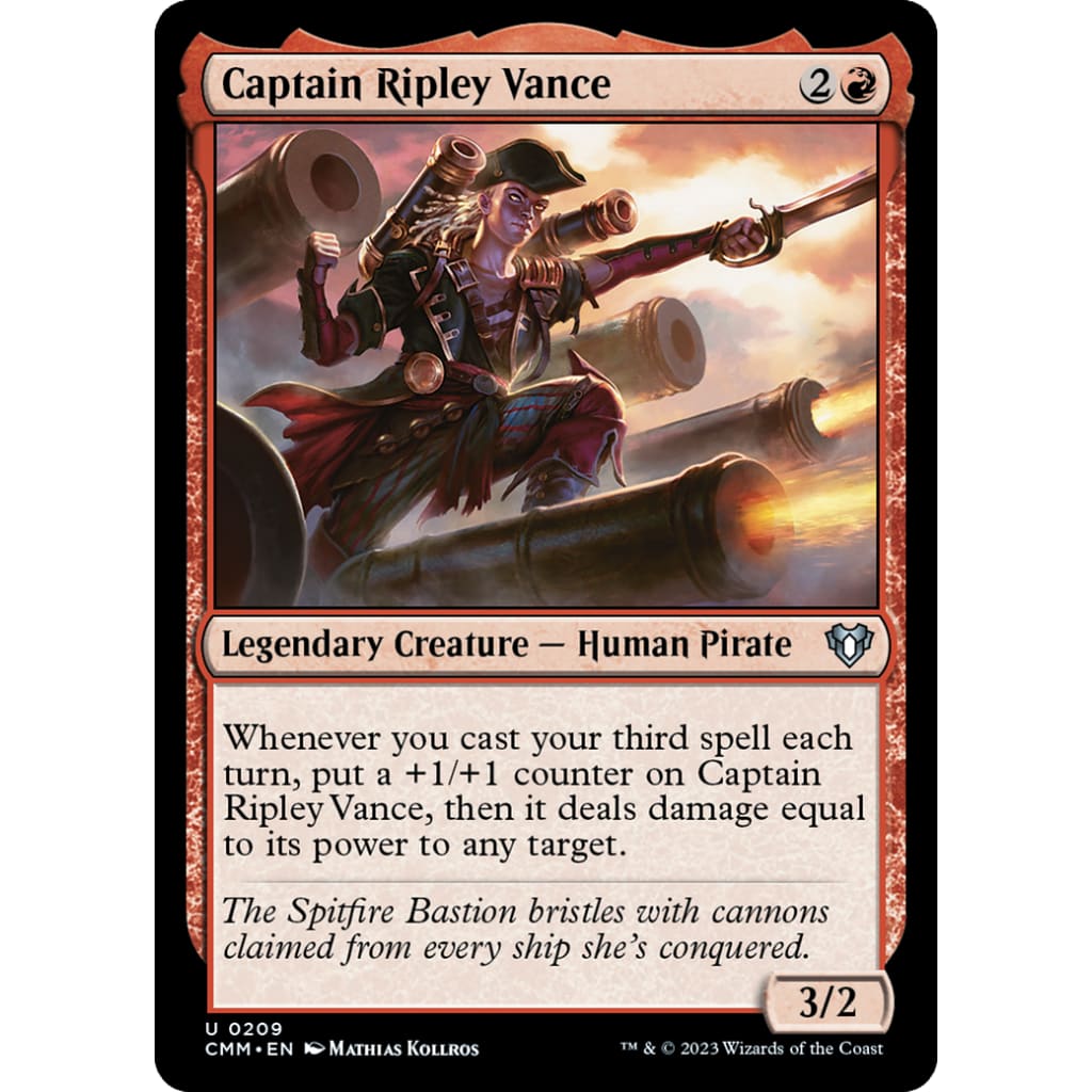 Captain Ripley Vance (CMM-209) - Single