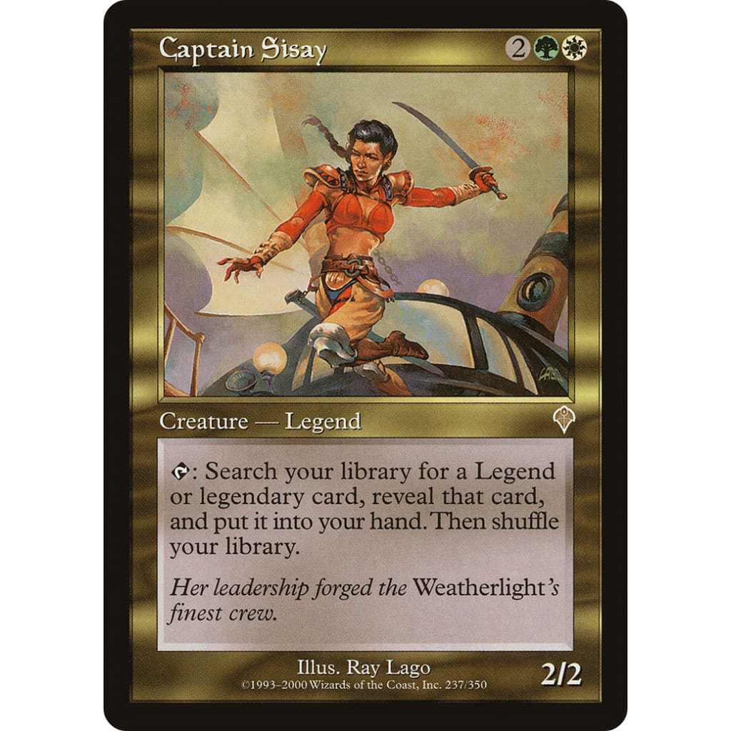 Captain Sisay (INV-237) Foil - Single
