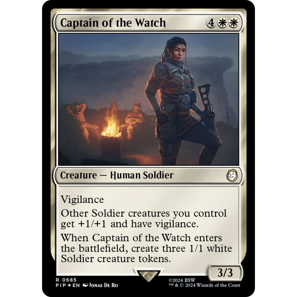 Captain of the Watch (PIP-685) Foil - Single