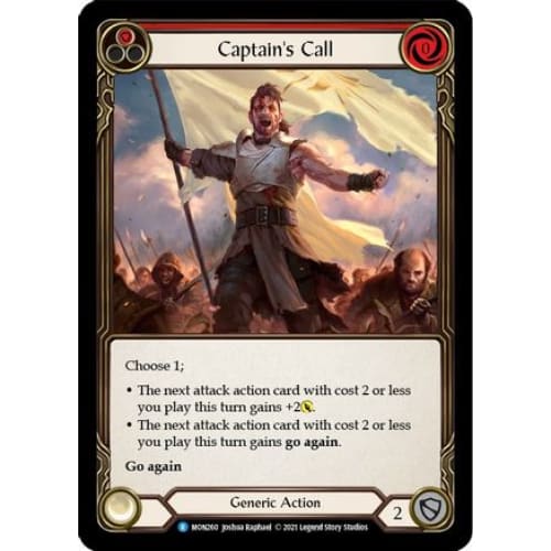 Captain’s Call (Red) (MONARCH) Unlimited Edition - Single