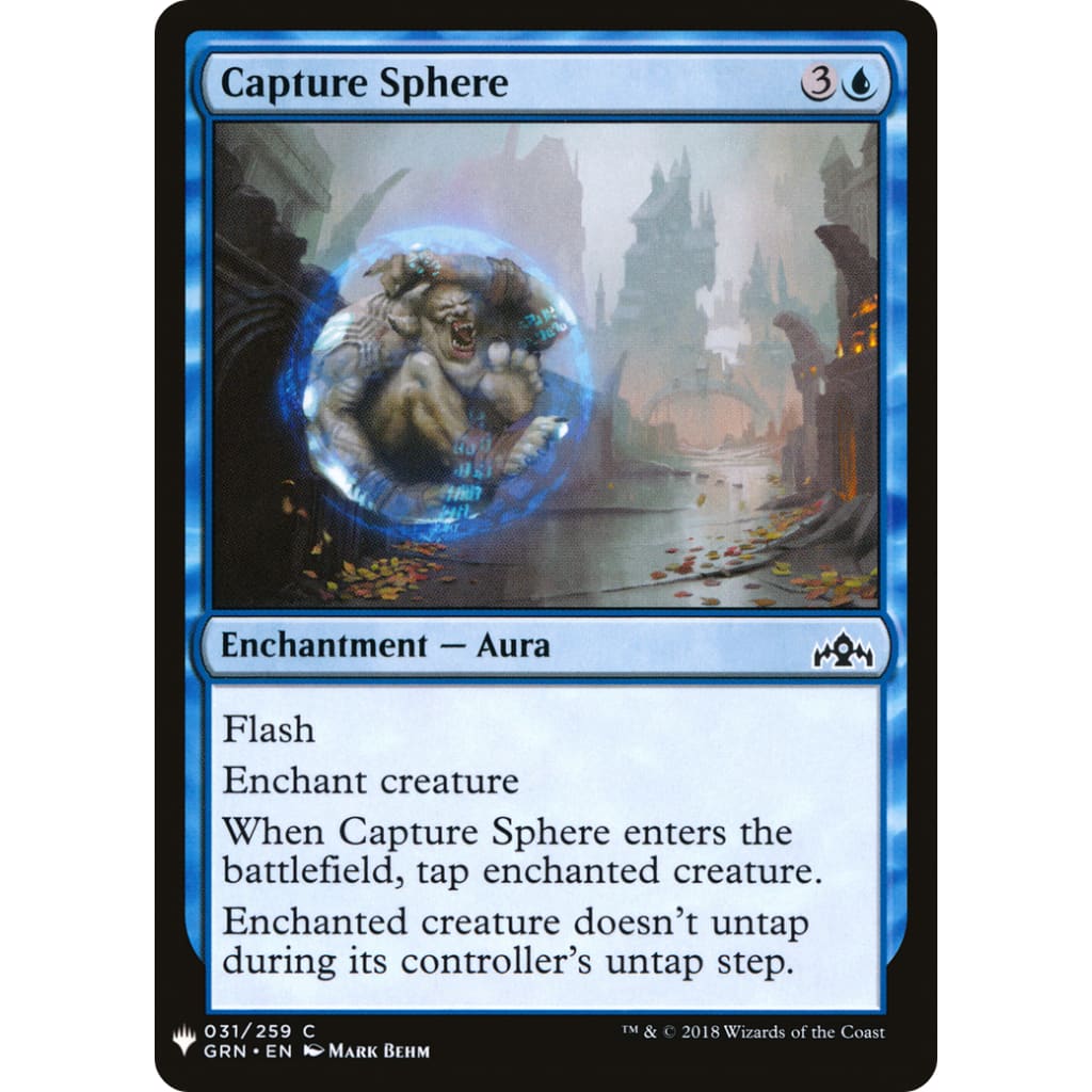 Capture Sphere (PLST-GRN-31) - Single