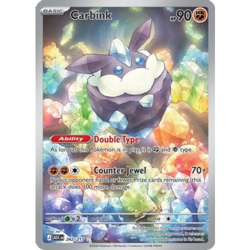 Carbink - 242/217 (242) Illustration Rare Holofoil - Single